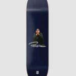 Primitive "primitive x tupac shakur 8"" skateboard deck bleu"