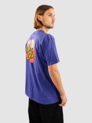 Santa cruz "santa cruz classic dot chest t-shirt bleu"