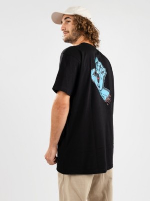 Santa cruz "santa cruz screaming hand chest t-shirt noir"