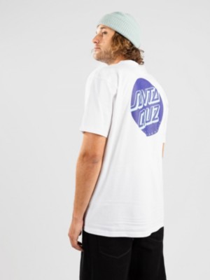 Santa cruz "santa cruz shadowless dot t-shirt blanc"