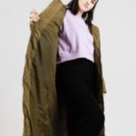 Santa cruz "santa cruz bt demand long quilted jacket vert"