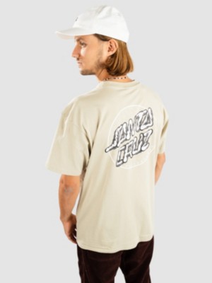 Santa cruz "santa cruz alive dot t-shirt marron"