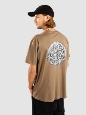 Santa cruz "santa cruz abyss dot t-shirt marron"