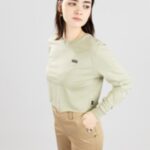 Vans "vans junior v crop long sleeve t-shirt vert"
