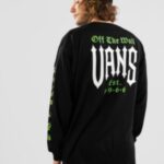 Vans "vans eyes in the dark long sleeve t-shirt noir"