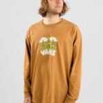 Vans "vans off the wall skate classics long sleeve t-shirt marron"
