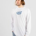 Vans "vans retro drop v long sleeve t-shirt blanc"