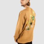 Vans "vans greener grounds long sleeve t-shirt marron"