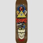 Santa cruz "santa cruz knibbs alchemist 8.25"" skateboard deck marron"