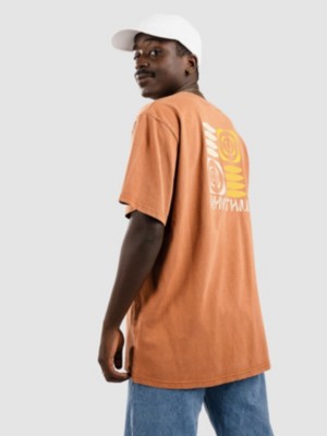 Rhythm "rhythm notch t-shirt rouge"