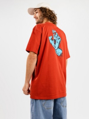 Santa cruz "santa cruz screaming hand chest t-shirt rouge"