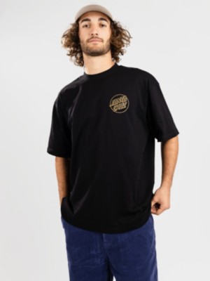 Santa cruz "santa cruz tiki dot t-shirt noir"
