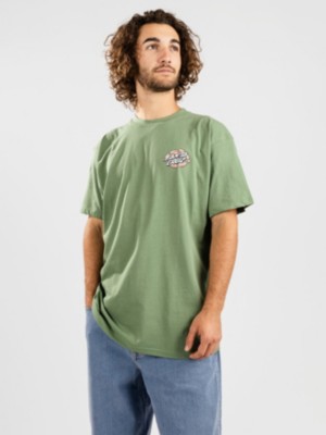 Santa cruz "santa cruz warp brocken dot t-shirt vert"