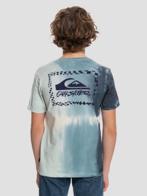 Quiksilver "quiksilver checker stamp t-shirt tiedye"
