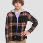 Quiksilver "quiksilver halidon hood shirt à motifs"