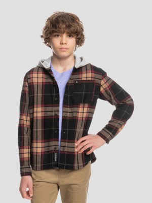 Quiksilver "quiksilver halidon hood shirt à motifs"