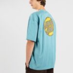 Santa cruz "santa cruz tiki dot t-shirt bleu"