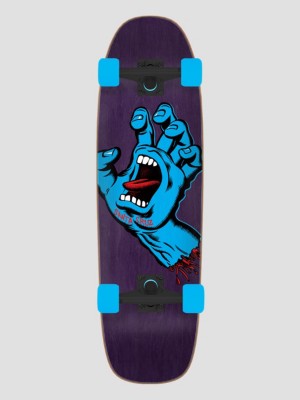 Santa cruz "santa cruz screaming hand street cruzer 8.4"" complete violet"