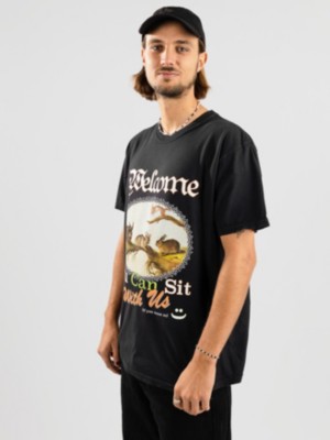 Welcome "welcome friends t-shirt noir"