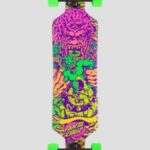 Santa cruz "santa cruz roskopp five drop thru 9"" complete à motifs"